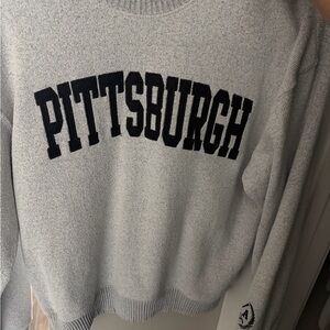 Pittsburgh Gray Sweater